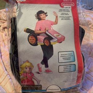 New MarioKart Princess Peach Halloween Costume